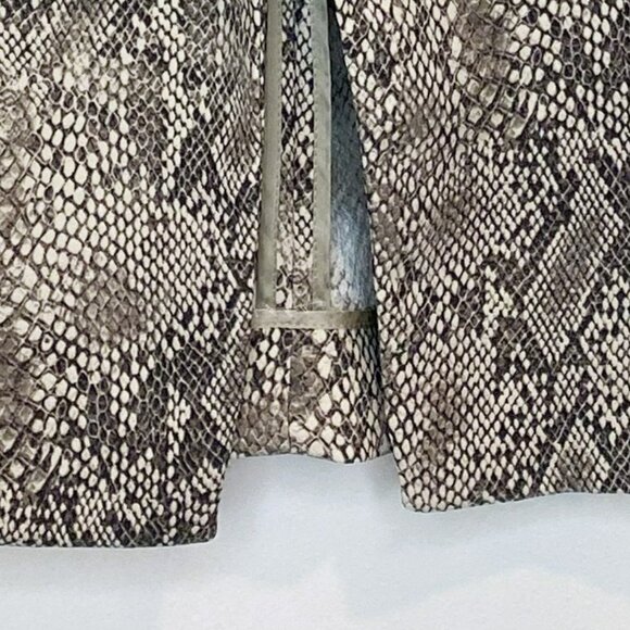 Babaton - Aritiza - Macauley Blazer, Snakeskin Pattern, Tan/Black - Size 10 - Picture 5 of 9